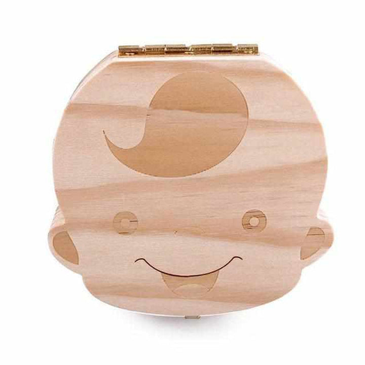 Holz-Zahnbox | Wertvolle Erinnerung | Holz | Perfektes Geschenk-Luzern Mode