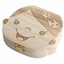 Holz-Zahnbox | Wertvolle Erinnerung | Holz | Perfektes Geschenk-Mädchen-Luzern Mode