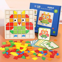 Kleinkind-Puzzle | Legespiel Nachhaltig Holz Montessori Bunt Kreativ-Luzern Mode
