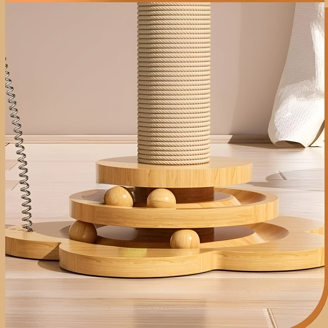 Katzenspielzeug | Kratzbaum | Bälle | Nachhaltig | Holz | Aktiv | Natürlich-Luzern Mode