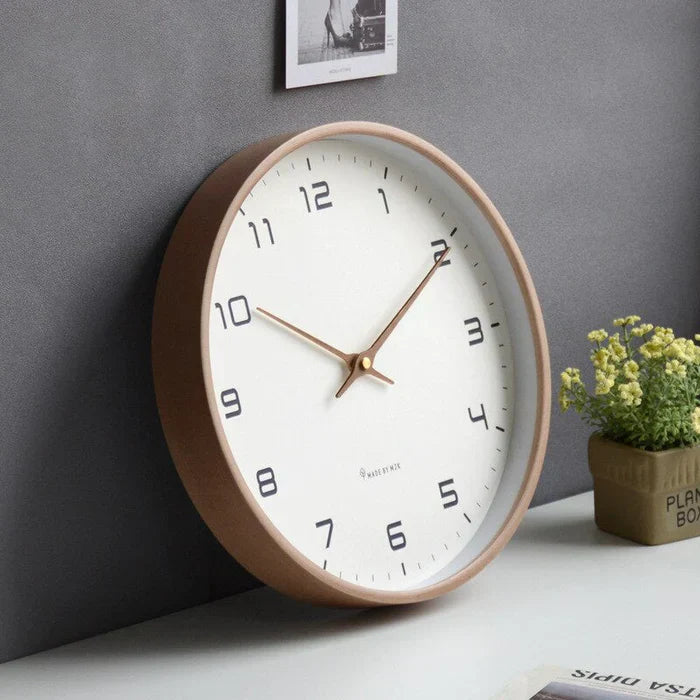 Minimalistische Wanduhr Set für Wohnzimmer und Büro Deko-Luzern Mode
