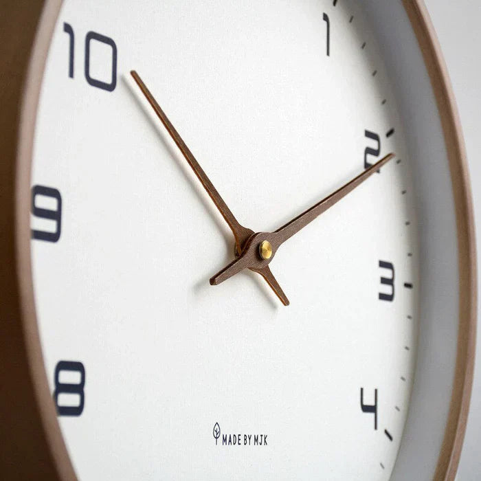 Minimalistische Wanduhr Set für Wohnzimmer und Büro Deko-Luzern Mode