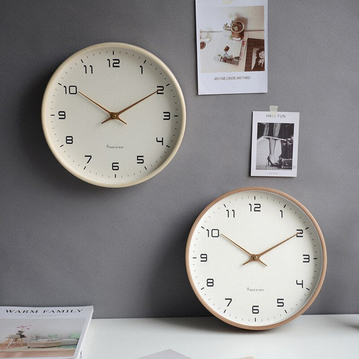 Minimalistische Wanduhr Set für Wohnzimmer und Büro Deko-Luzern Mode