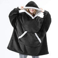 Hoodie & Decke | Herrliche Kombination aus einem weichen Hoodie und einer gemütlichen Decke in einem!-Luzern Mode