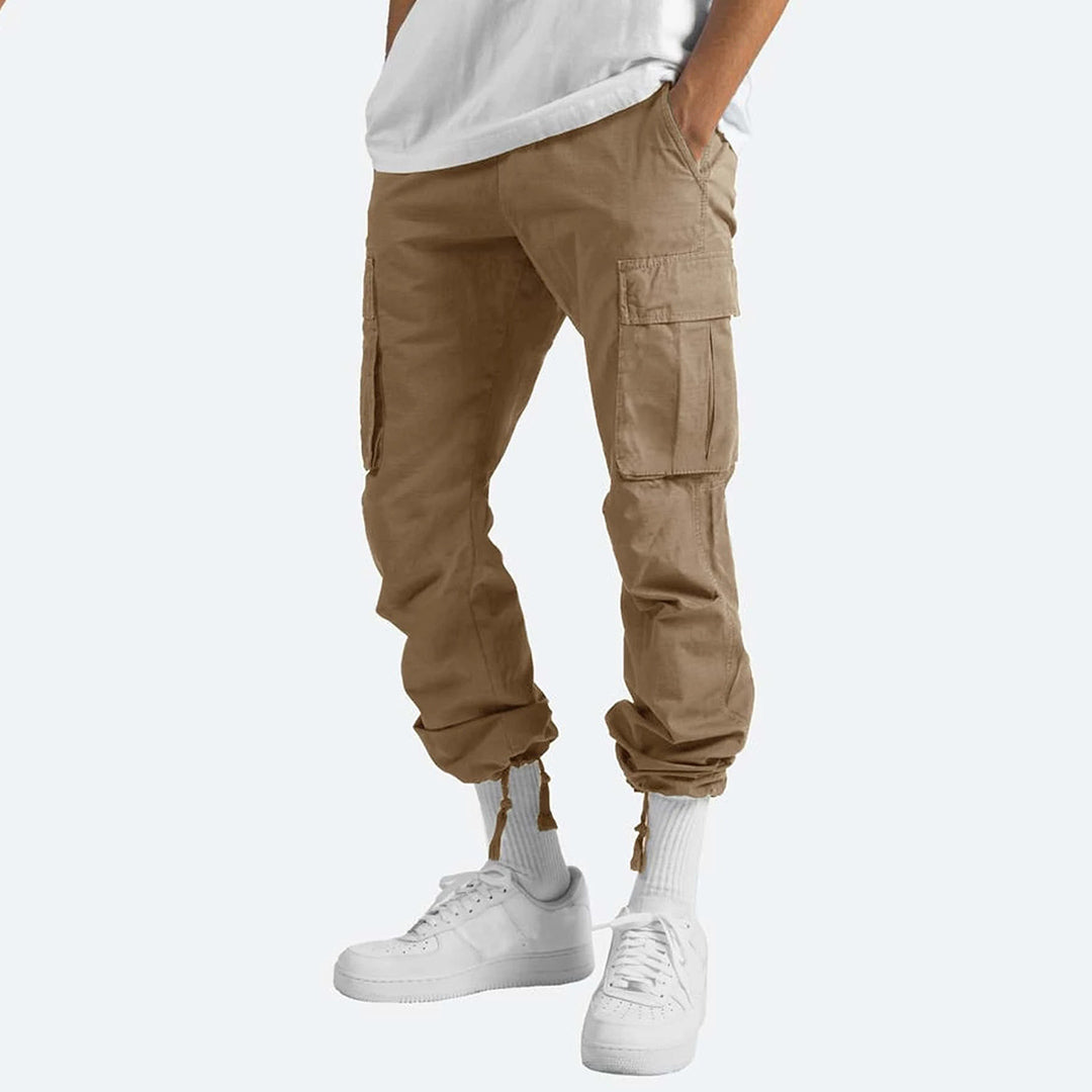 Herren Cargo Hose mit Taschen - Bequeme Freizeithose-Luzern Mode
