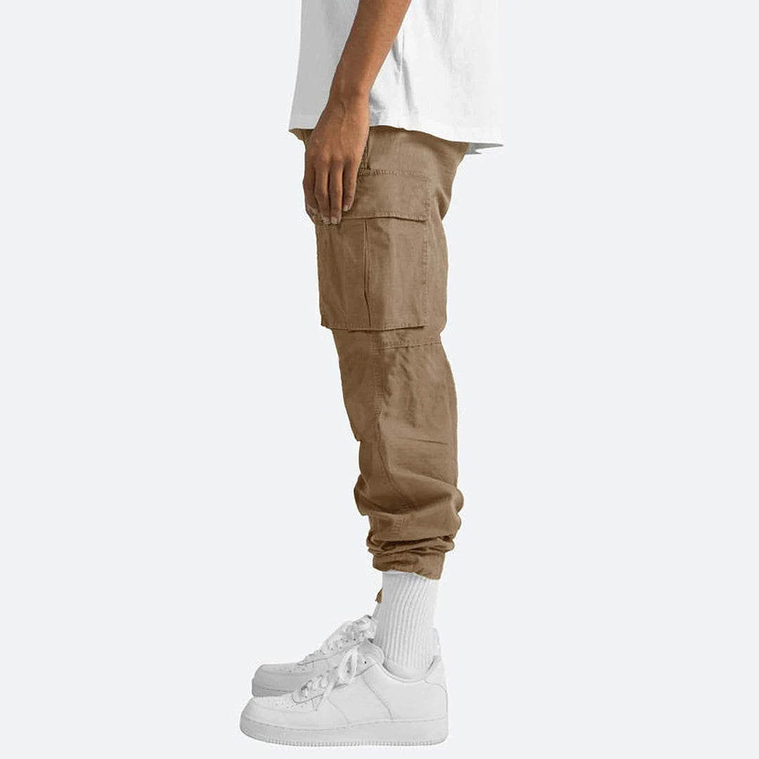 Herren Cargo Hose mit Taschen - Bequeme Freizeithose-Luzern Mode