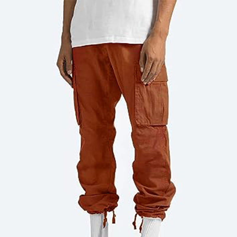Herren Cargo Hose mit Taschen - Bequeme Freizeithose-Luzern Mode