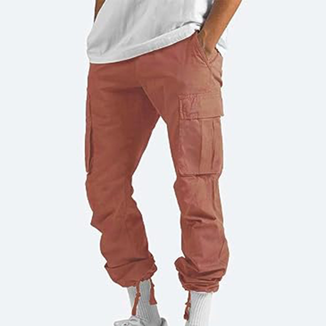 Herren Cargo Hose mit Taschen - Bequeme Freizeithose-Luzern Mode