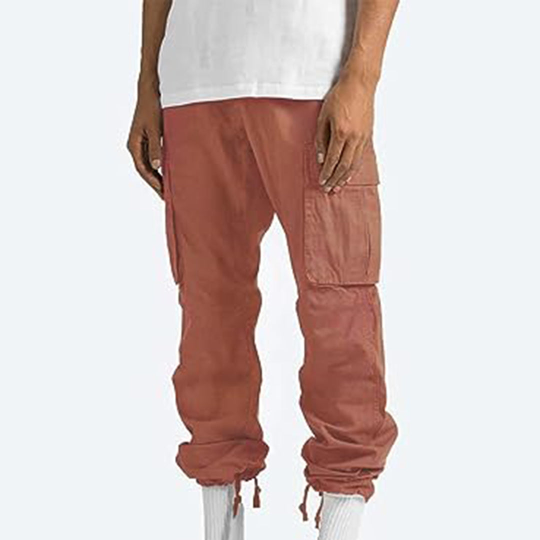 Herren Cargo Hose mit Taschen - Bequeme Freizeithose-Luzern Mode