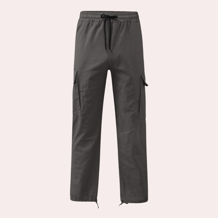 Herren Cargo Hose mit Taschen - Bequeme Freizeithose-Luzern Mode