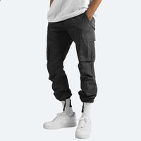 Herren Cargo Hose mit Taschen - Bequeme Freizeithose-Luzern Mode