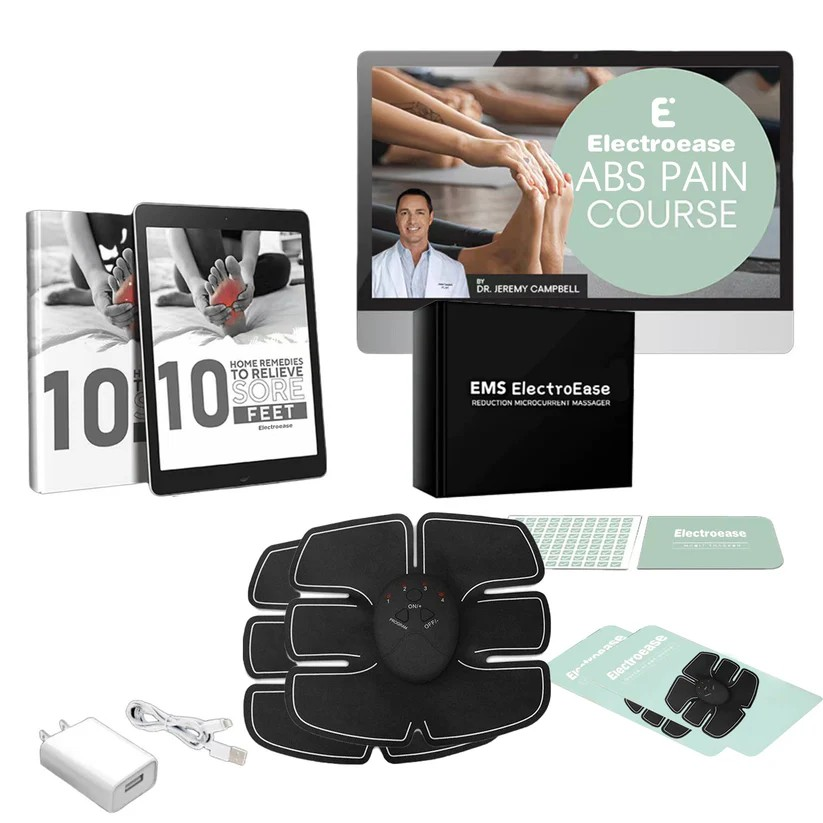 EMS Muskelstimulator Set für Bauch, Arme und Beine Fitness-Luzern Mode