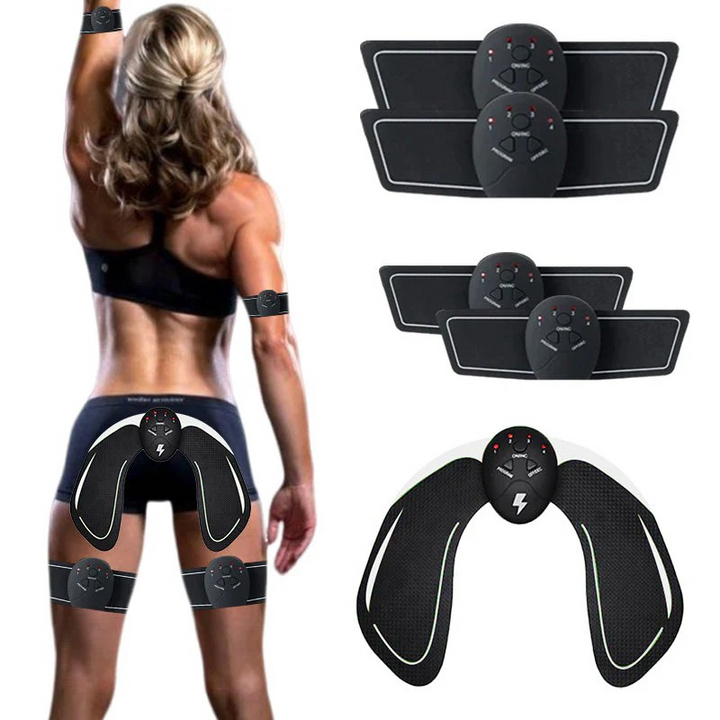 EMS Muskelstimulator Set für Bauch, Arme und Beine Fitness-Luzern Mode