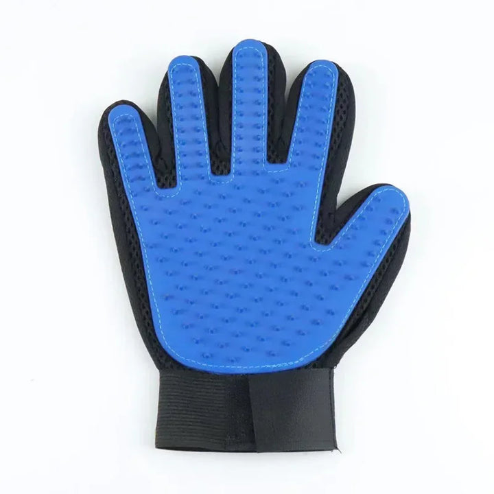 Huisdier Pflegehandschuh | Silikon Ergonomisch Weich Komfort-Blau-Luzern Mode