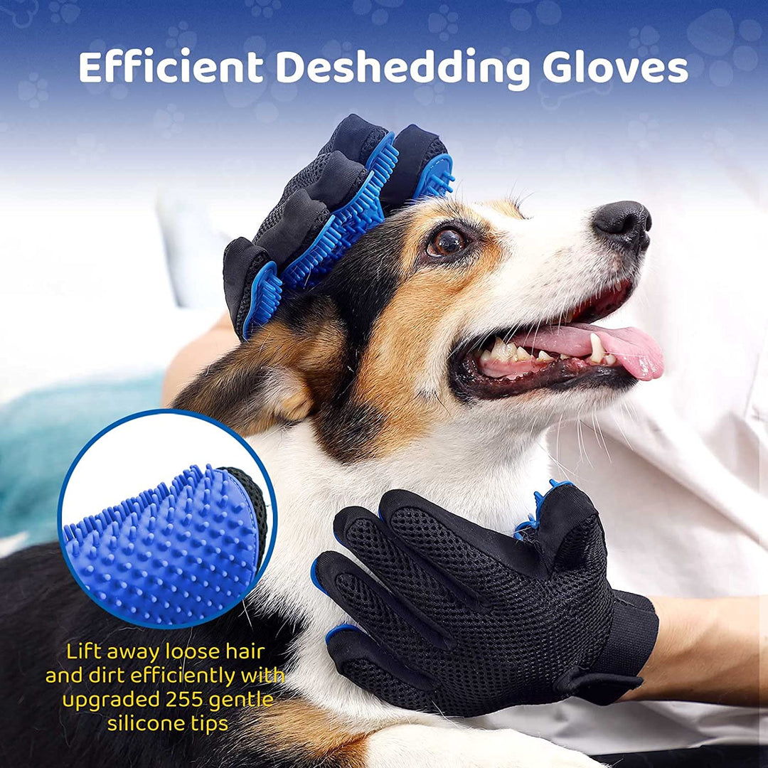 Huisdier Pflegehandschuh | Silikon Ergonomisch Weich Komfort-Luzern Mode