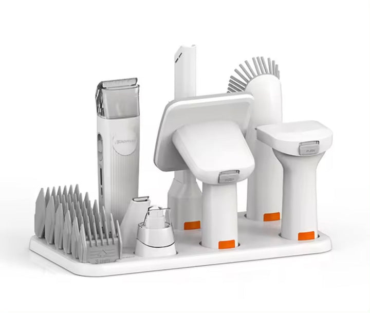 Haustier-Trimmer | Leise mit Staubsauger | Professionell | Vielseitig | Luxuriös-Luzern Mode