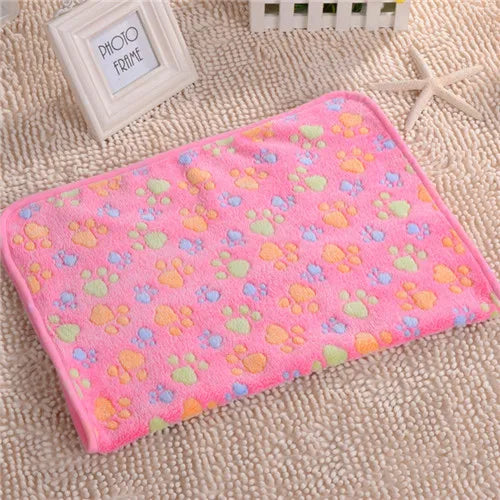 Hundedecke | Komfortabel | Weich | Warm | Fleece | Gemütlich-Rosa-S-Luzern Mode