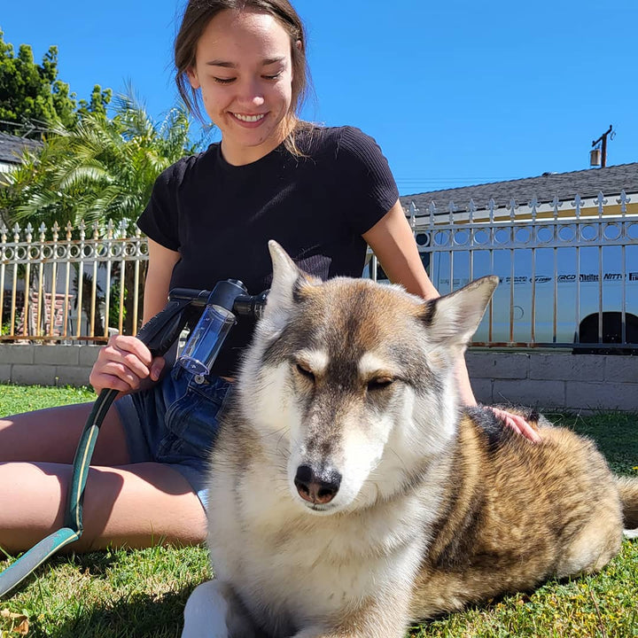 Hundeduschspray | Vielseitig | Wassersparend | Strapazierfähig | Komfort-Luzern Mode