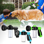 Hundeduschspray | Vielseitig | Wassersparend | Strapazierfähig | Komfort-Blau-Luzern Mode
