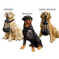 Hundefigur mit LED-Beleuchtung | Solar Wiederaufladbar Langlebig Einzigartig-Luzern Mode
