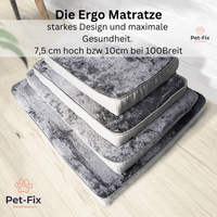 Hundekissen | Memory Foam Bequem Waschbar Stylisch Ergonomisch-Luzern Mode
