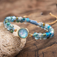 Opal Armband | Blau | Verstellbar | Stilvoll | Einzigartig | Energie | Inspiration-Luzern Mode