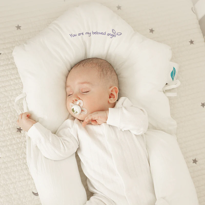 Baby Slaapkussen | Hypoallergeen Veilig Comfortabel Ergonomisch Rust-Luzern Mode
