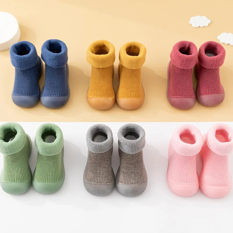 Herbstliche Kleinkind Socken Schuhe – Lola