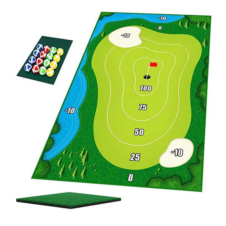 Indoor-Golfset | Lehrreich | Vielseitig | Komplett | Langlebig | Leicht | Kompakt-Luzern Mode