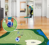 Indoor-Golfset | Lehrreich | Vielseitig | Komplett | Langlebig | Leicht | Kompakt-Luzern Mode