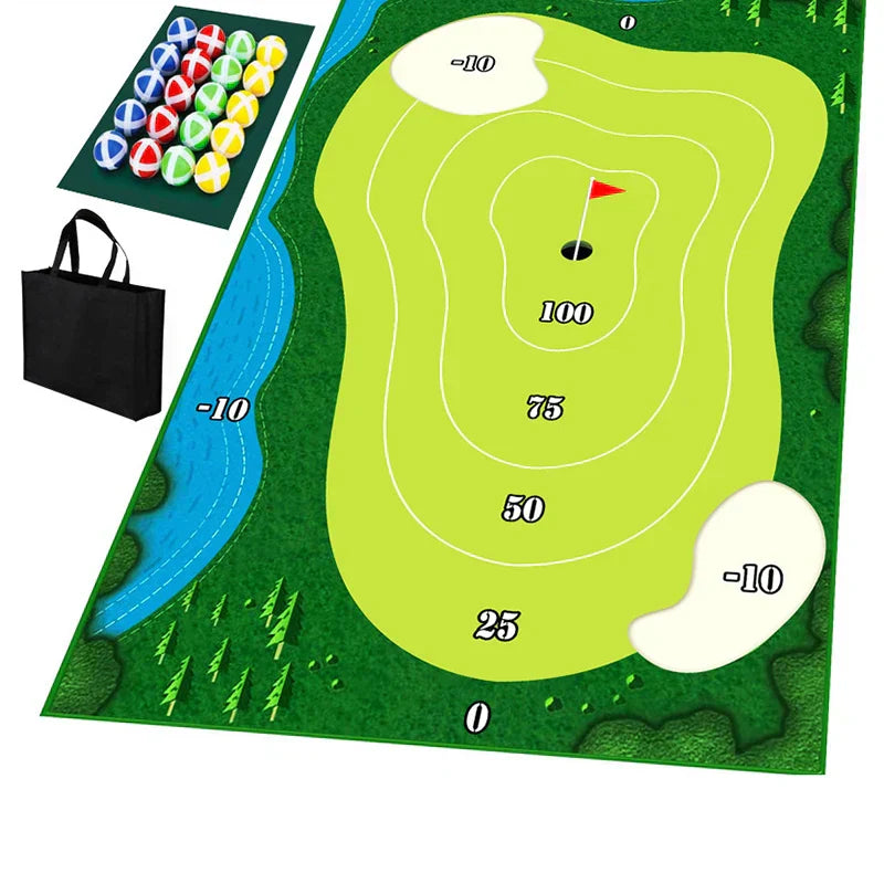 Indoor-Golfset | Lehrreich | Vielseitig | Komplett | Langlebig | Leicht | Kompakt-Luzern Mode