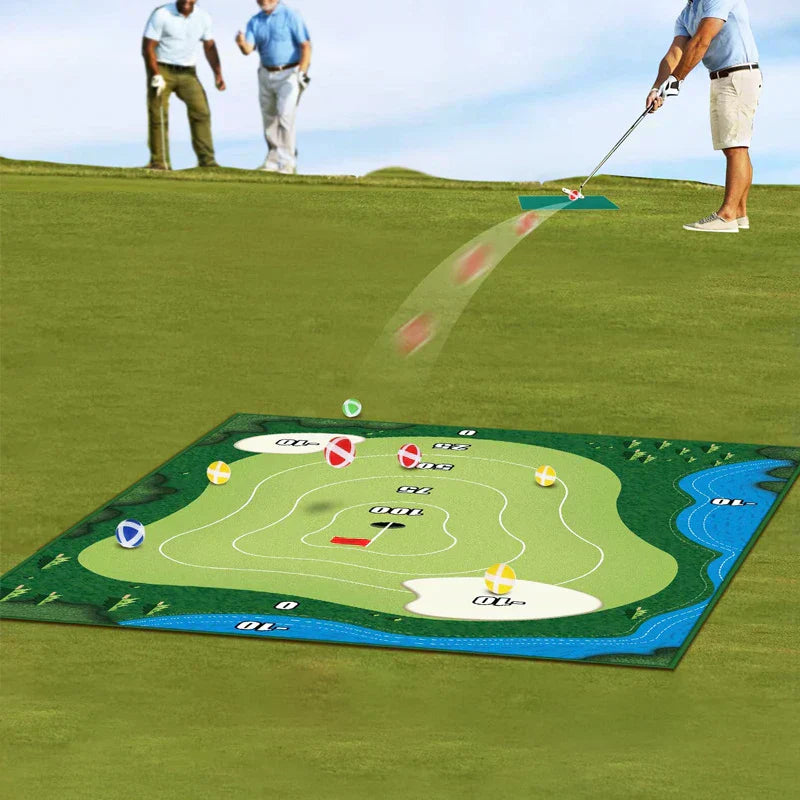 Indoor-Golfset | Lehrreich | Vielseitig | Komplett | Langlebig | Leicht | Kompakt-Luzern Mode
