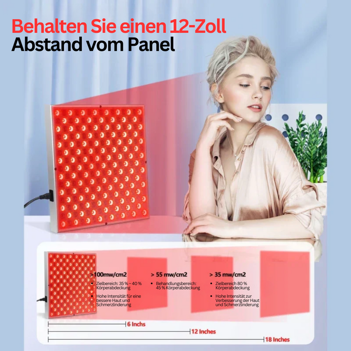 Infrarot-Paneel | Lichttherapie Hautpflege Wellness Zu Hause Vielseitig-Luzern Mode