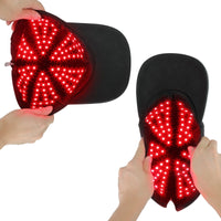 Lichttherapie Mütze | Infrarot Verstellbar Komfortabel Vielseitig-Luzern Mode