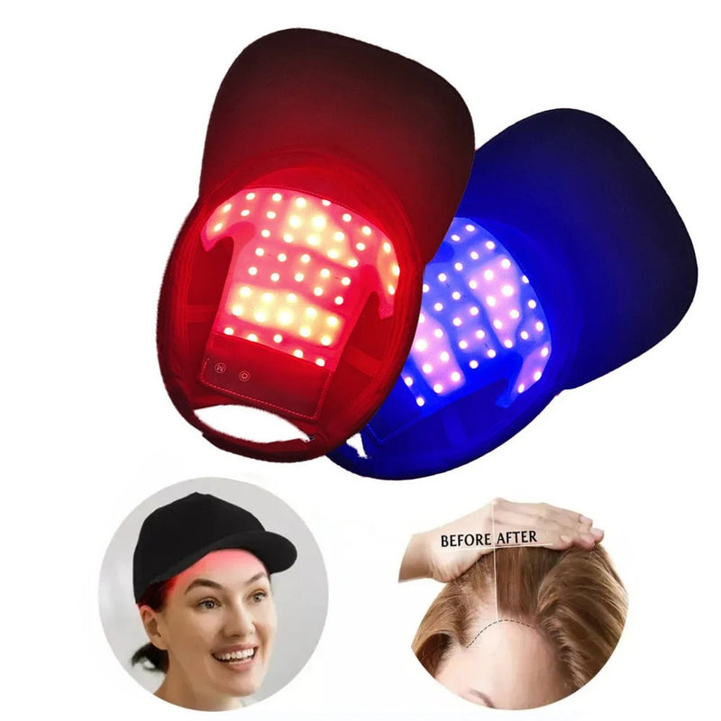Lichttherapie Mütze | Infrarot Verstellbar Komfortabel Vielseitig-Luzern Mode