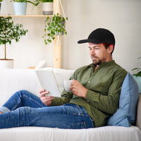 Lichttherapie Mütze | Infrarot Verstellbar Komfortabel Vielseitig-Luzern Mode
