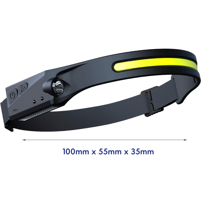 LED-Stirnlampe | Sensor Leistungsstark Verstellbar Komfortabel Vielseitig-Luzern Mode