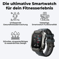 Smartwatch | Robust | Langlebig | Stylisch | Vielseitig | AMOLED | Sport-Luzern Mode