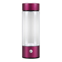 Wasserstoff-Wasserflasche | USB Antioxidantien Einzigartig Nachhaltig Schnell Wiederaufladbar-Dunkelrosa-Luzern Mode