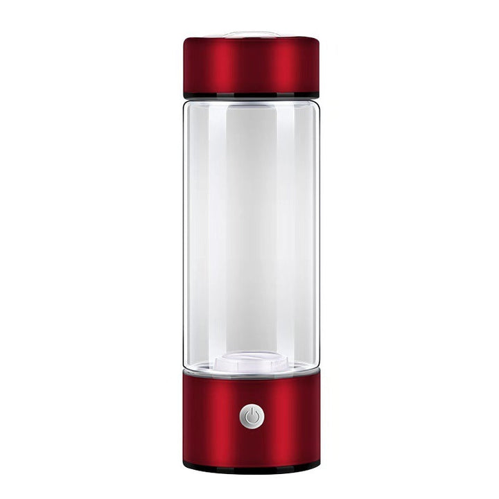 Wasserstoff-Wasserflasche | USB Antioxidantien Einzigartig Nachhaltig Schnell Wiederaufladbar-Rot-Luzern Mode