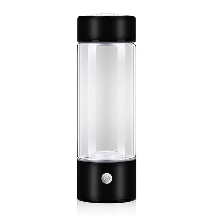 Wasserstoff-Wasserflasche | USB Antioxidantien Einzigartig Nachhaltig Schnell Wiederaufladbar-Schwarz-Luzern Mode