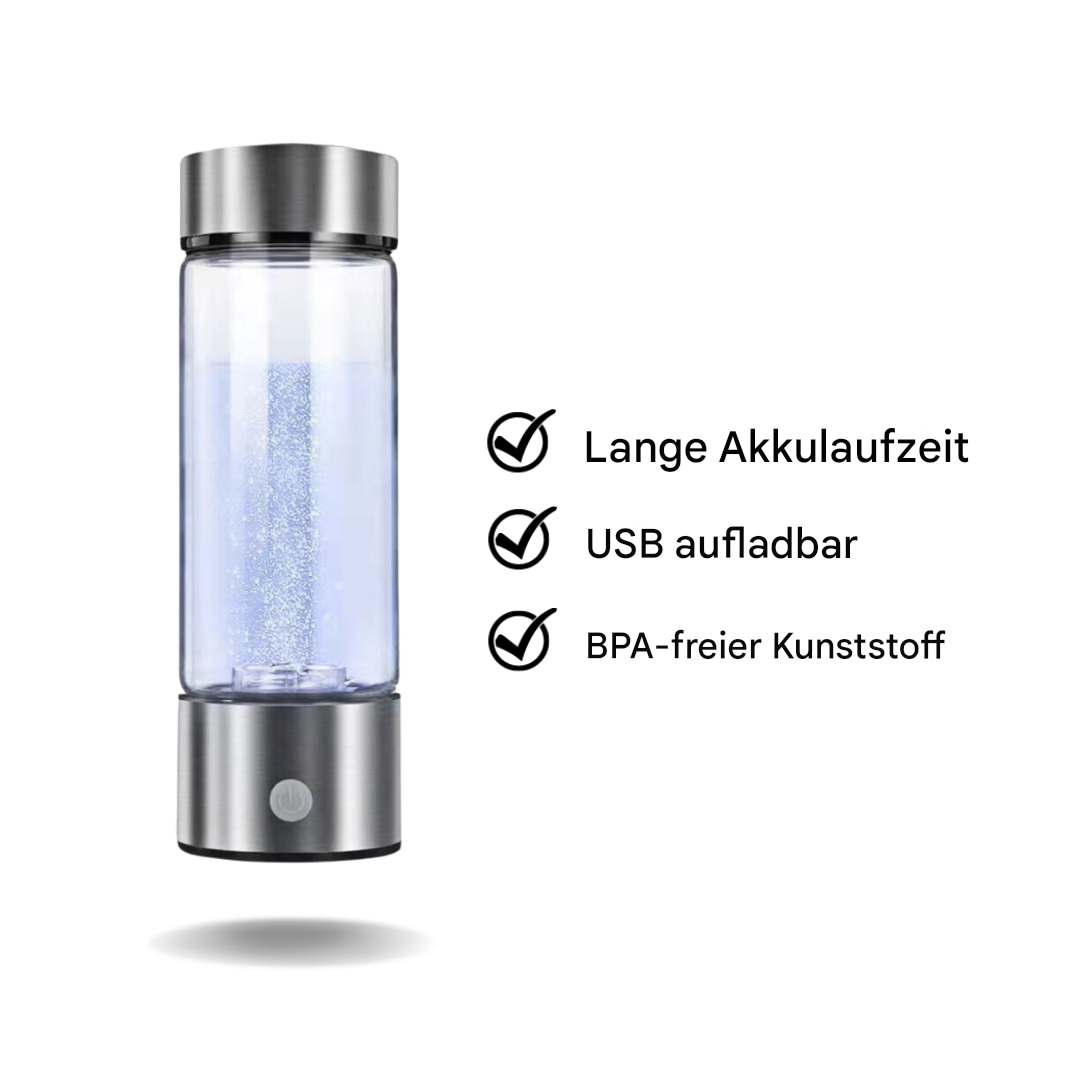 Wasserstoff-Wasserflasche | USB Antioxidantien Einzigartig Nachhaltig Schnell Wiederaufladbar-Luzern Mode