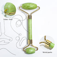 Gesichtsroller Set | 2-teilig Pflegend Durchblutung Glow Gua Sha-Luzern Mode