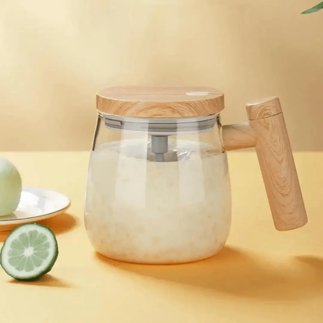Glas-Tasse | Selbstumrührend Vielseitig Auslaufsicher Langlebig Stilvoll Kompakt-Luzern Mode