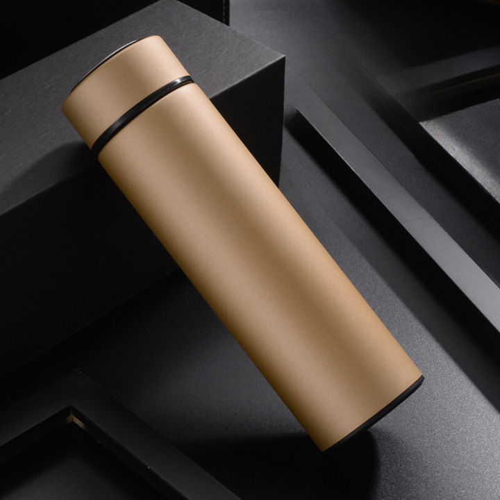 Thermosflasche | Temperaturanzeige Vielseitig Langlebig Kompakt Modern-Luzern Mode