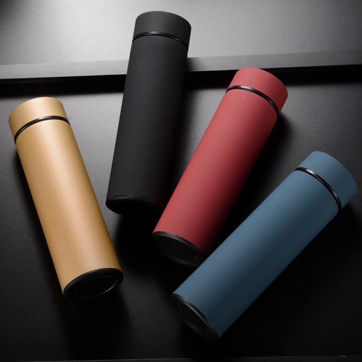 Thermosflasche | Temperaturanzeige Vielseitig Langlebig Kompakt Modern-Luzern Mode