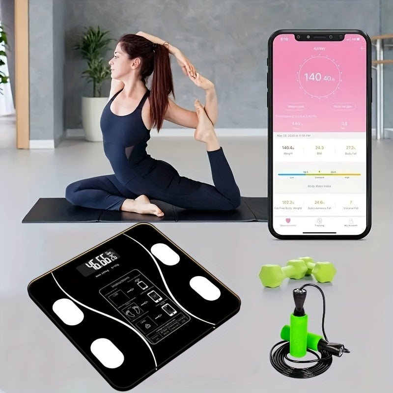 Waage | Digital Intelligente Körperanalyse Bluetooth Vielseitig-Luzern Mode