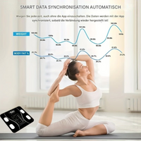 Waage | Digital Intelligente Körperanalyse Bluetooth Vielseitig-Luzern Mode