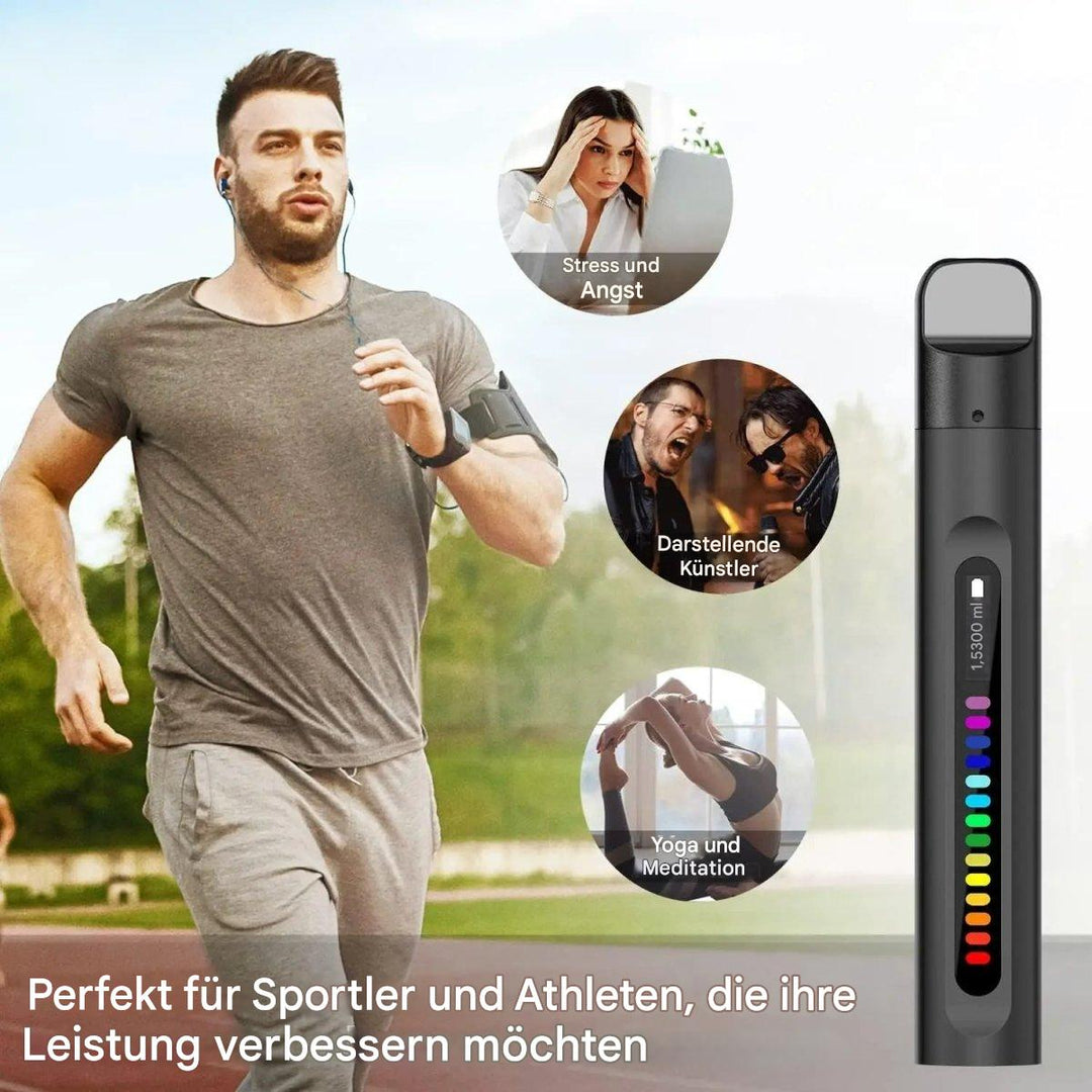 Atemtrainer | Lungenkapazität Erhöhen Wiederaufladbar Sport Gesundheit-Luzern Mode