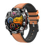 Smartwatch | Gesundheitstracker iOS Android Universell Vielseitig-Braun-Luzern Mode